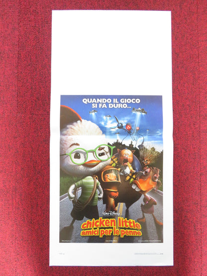 CHICKEN LITTLE ITALIAN LOCANDINA POSTER ZACH BRAFF GARRY MITCHELL 2005