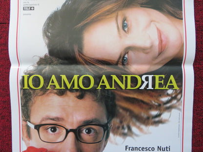 IO AMO ANDREA ITALIAN LOCANDINA POSTER FRANCESCO NUTI FRANCESCA NERI 2000