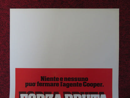 FORZA BRUTA ITALIAN LOCANDINA POSTER WINGS HAUSER JOYCE INGALLS 1983