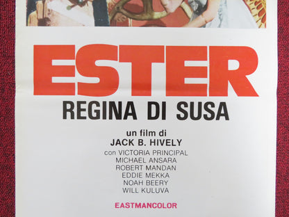 GREATESTS HEROES OF THE BIBLE - THE STORY OF ESTER ITALIAN LOCANDINA POSTER 1980