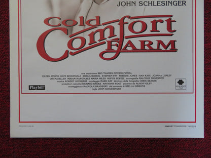 COLD COMFORT FARM ITALIAN LOCANDINA POSTER KATE BECKINSALE EILEEN ATKINS 1995