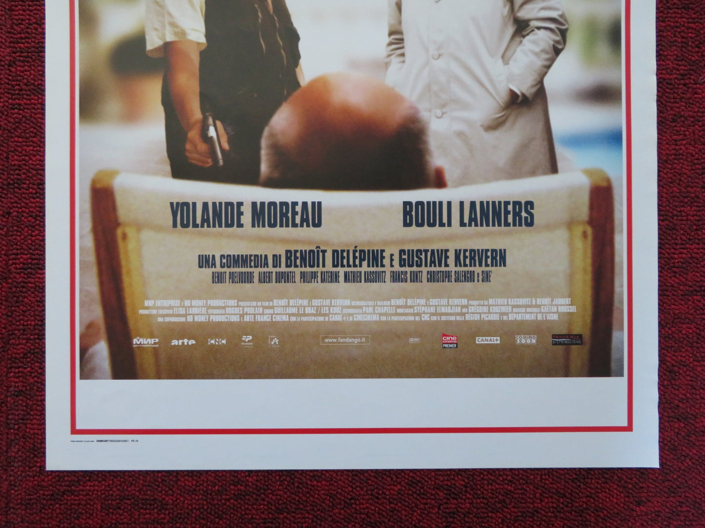 LOUISE-MICHEL ITALIAN LOCANDINA POSTER YOLANDE MOREAU BOULI LANNERS 2008