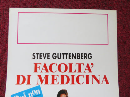 BAD MEDICINE ITALIAN LOCANDINA POSTER STEVE GUTTENBERG ALAN ARKIN 1988