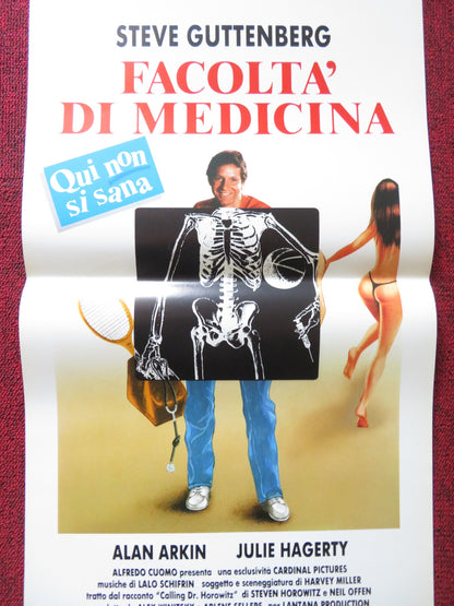 BAD MEDICINE ITALIAN LOCANDINA POSTER STEVE GUTTENBERG ALAN ARKIN 1988