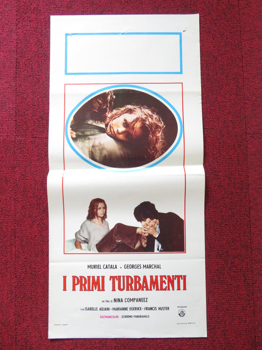 FAUSTINE ET LE BEL ETE ITALIAN LOCANDINA POSTER MURIEL CATALA G. MARCHAL 1972