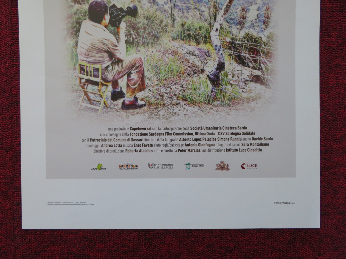 UNO SGUARDO ALLA TERRA ITALIAN LOCANDINA POSTER JOSE LUIS GUERIN T. HEYMANN 2018