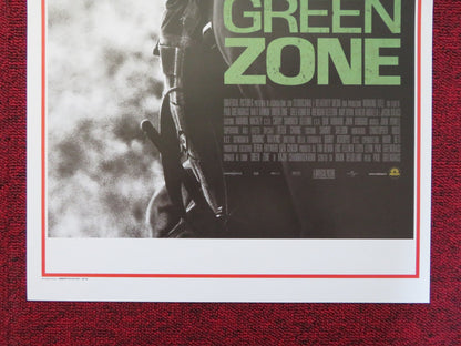 GREEN ZONE ITALIAN LOCANDINA POSTER MATT DAMON IGAL NAOR 2010