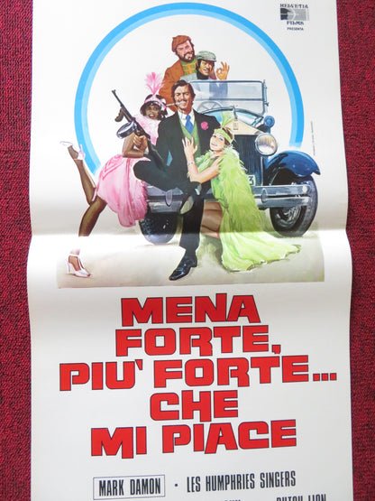 BANG, AND THE ANGELS SING ITALIAN LOCANDINA POSTER MARK DAMON L. HUMPHRIES 1974