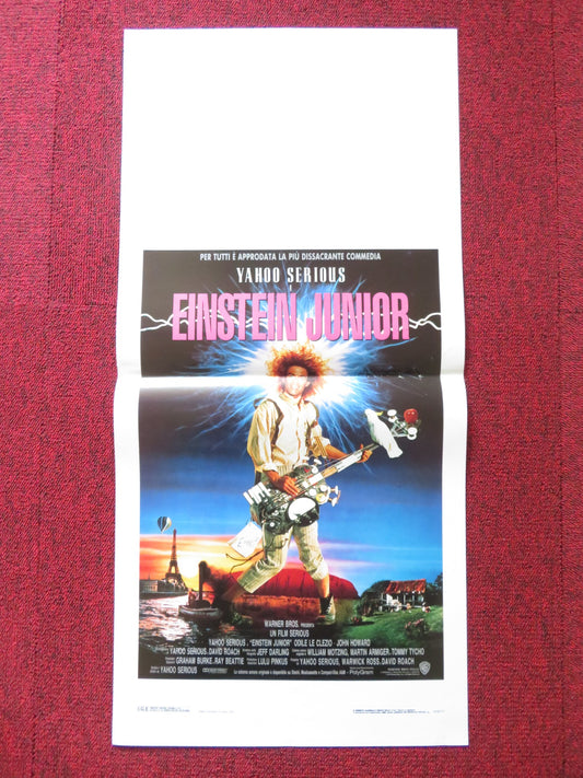 YOUNG EINSTEIN ITALIAN LOCANDINA POSTER YAHOO SERIOUS JOHN HOWARD 1990