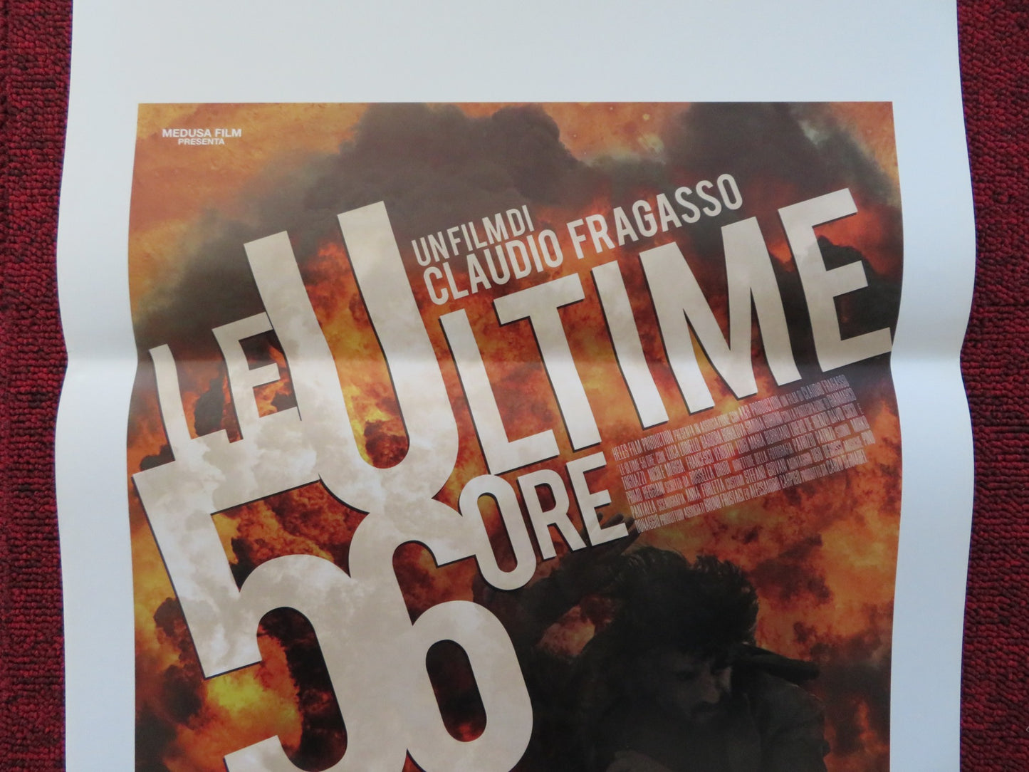 LE ULTIME 56 ORE ITALIAN LOCANDINA POSTER CLAUDIO FRAGASSO BARBORA BOBULOVA 2010