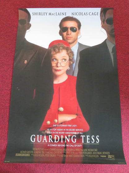 GUARDING TESS US ONE SHEET ROLLED POSTER SHIRLEY MACLAINE NICOLAS CAGE 1994