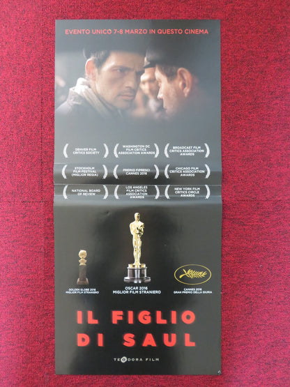 SON OF SAUL ITALIAN LOCANDINA POSTER GEZA ROHRIG LEVENTE MOLNAR 2015