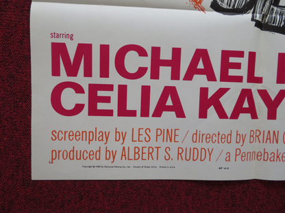 WILD SEED FOLDED US ONE SHEET POSTER MICHAEL PARKS CELIA KAYE 1965