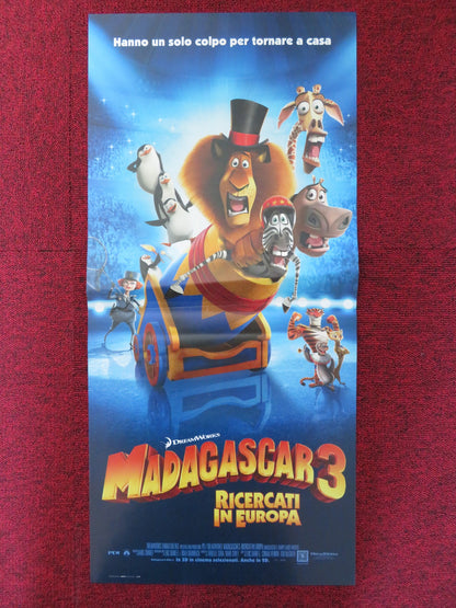 MADAGASCAR 3: EUROPES MOST WANTED ITALIAN LOCANDINA POSTER BEN STILLER 2012