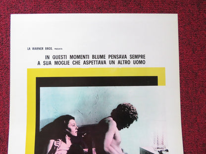 BLUME IN LOVE ITALIAN LOCANDINA POSTER GEORGE SEGAL SUSAN ANSPACH 1973