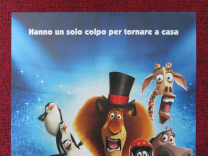 MADAGASCAR 3: EUROPES MOST WANTED ITALIAN LOCANDINA POSTER BEN STILLER 2012