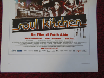 SOUL KITCHEN ITALIAN LOCANDINA (27.5"x13") POSTER ADAM BOUSDOUKOS 2009