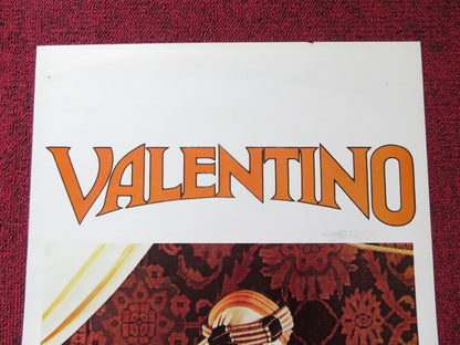 VALENTINO ITALIAN LOCANDINA POSTER RUDOLF NUREYEV 1977