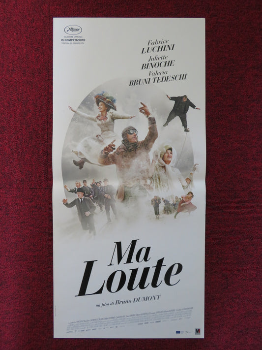 MA LOUTE ITALIAN LOCANDINA POSTER FABRICE LUCHINI JULIETTE BINOCHE 2016