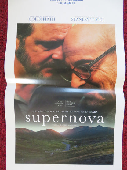 SUPERNOVA ITALIAN LOCANDINA (26.5"x12.5") POSTER COLIN FIRTH STANLEY TUCCI 2020