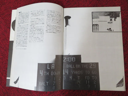 TWO MINUTE WARNING JAPANESE BROCHURE / PRESS BOOK CHARLTON HESTON 1976