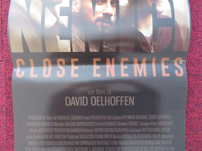 CLOSE ENEMIES ITALIAN LOCANDINA POSTER MATTHIAS SCHOENAERTS REDA KATEB 2018