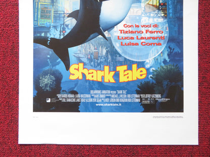 SHARK TALE ITALIAN LOCANDINA POSTER WILL SMITH ROBERT DE NIRO 2004