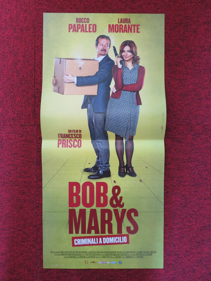 BOB & MARYS ITALIAN LOCANDINA POSTER ROCCO PAPALEO LAURA MORANTE 2018