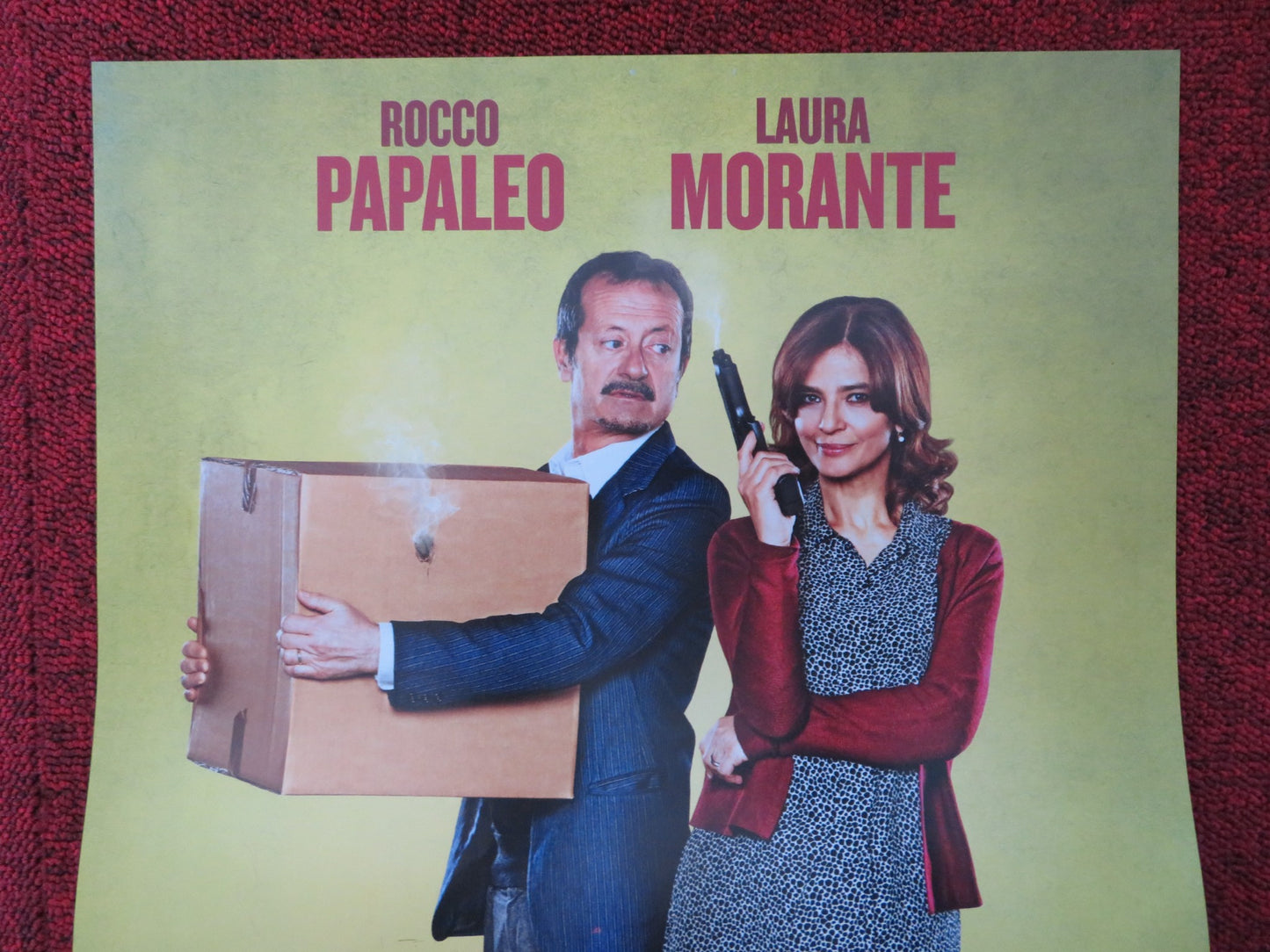 BOB & MARYS ITALIAN LOCANDINA POSTER ROCCO PAPALEO LAURA MORANTE 2018