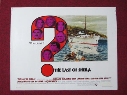 THE LAST OF SHEILA US HALF SHEET (22"x 28") POSTER RICHARD BENJAMIN 1973