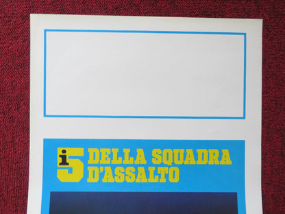 BAND OF THE HAND ITALIAN LOCANDINA POSTER STEPHEN LANG MICHAEL CARMINE 1986