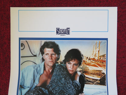 ALTA STAGIONE ITALIAN LOCANDINA (27.5"x13") POSTER JACQUELINE BISSET J. FOX 1988