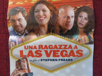 LAY THE FAVOURITE ITALIAN LOCANDINA POSTER BRUCE WILLIS REBECCA HALL 2012