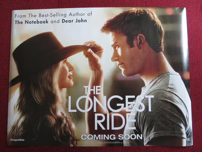 THE LONGEST RIDE UK QUAD (30"x 40") ROLLED POSTER BRITT ROBERTSON 2015