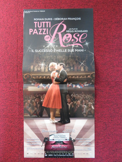 TUTTI PAZZI PER ROSE ITALIAN LOCANDINA POSTER ROMAIN DURIS DEBORAH FRANCOIS 2012