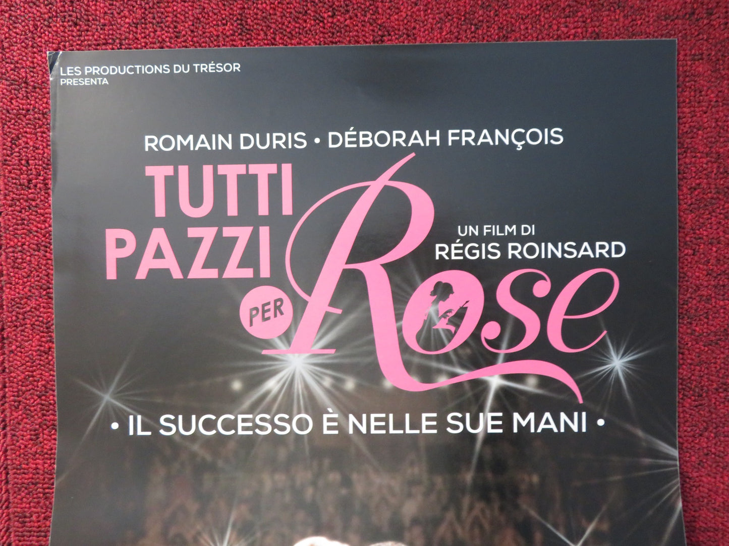 TUTTI PAZZI PER ROSE ITALIAN LOCANDINA POSTER ROMAIN DURIS DEBORAH FRANCOIS 2012