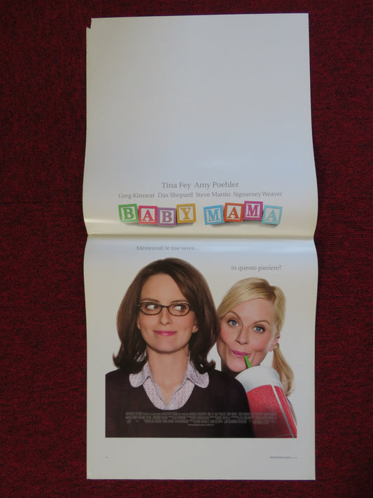 BABY MAMA ITALIAN LOCANDINA (27.5"x13") POSTER TINA FEY AMY POEHLER 2008