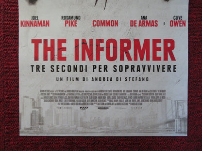 THE INFORMER ITALIAN LOCANDINA POSTER CLIVE OWEN ROSAMUND PIKE 2019