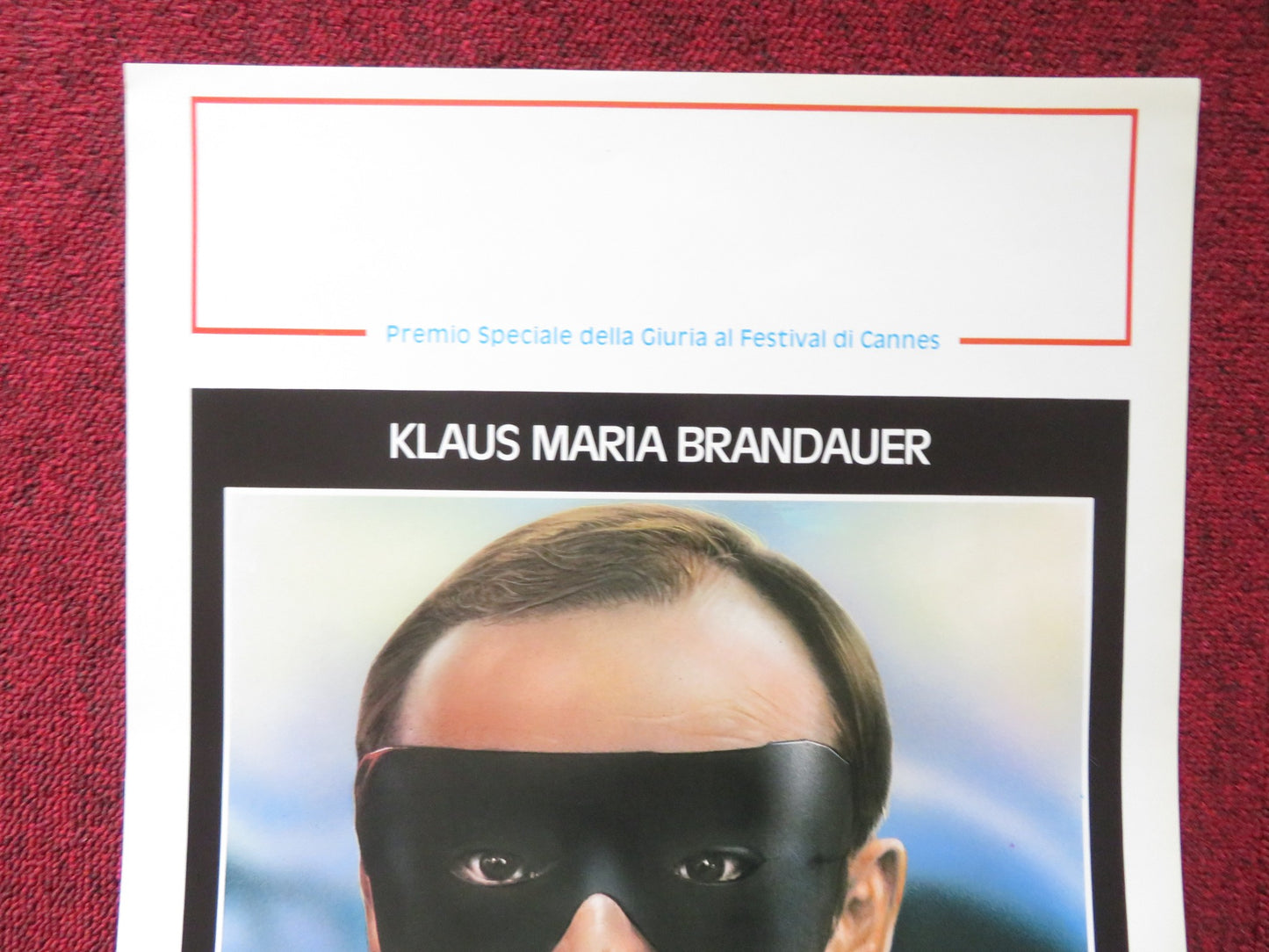 COLONEL REDL ITALIAN LOCANDINA POSTER KLAUS MARIA BRANDAUER 1988