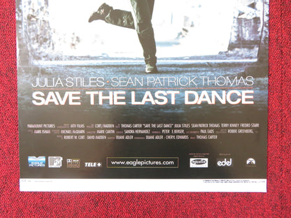 SAVE THE LAST DANCE ITALIAN LOCANDINA POSTER JULIA STILES SEAN P. THOMAS 2001