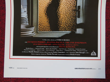 C'E KIM NOVAK AL TELEFONO ITALIAN LOCANDINA (27.5"x13") POSTER J. PERRIN 1994