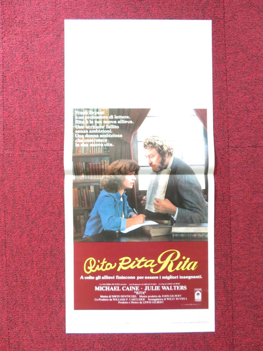 EDUCATING RITA ITALIAN LOCANDINA POSTER MICHAEL CAINE JULIE WALTERS 1983