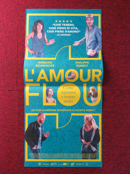 L'AMOUR FLOU ITALIAN LOCANDINA POSTER LROMANE BOHRINGER PHILIPPE REBBOT 2018