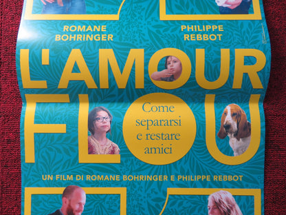 L'AMOUR FLOU ITALIAN LOCANDINA POSTER LROMANE BOHRINGER PHILIPPE REBBOT 2018