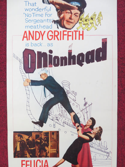 ONIONHEAD US INSERT (14"x 36") POSTER ANDY GRIFFITH WALTER MATTHAU 1958