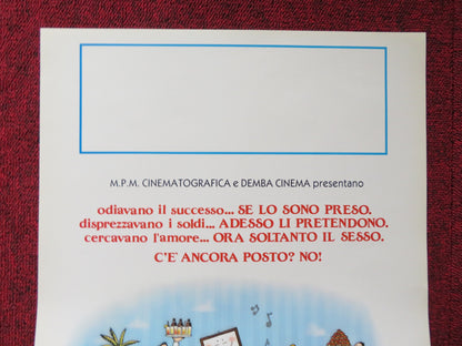 CHI C'E C'E ITALIAN LOCANDINA POSTER PIERO NATOLI LUISA MANERI 1988