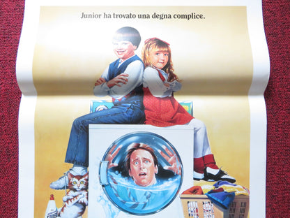 PROBLEM CHILD 2 ITALIAN LOCANDINA POSTER JOHN RITTER MICHAEL OLIVER 1992