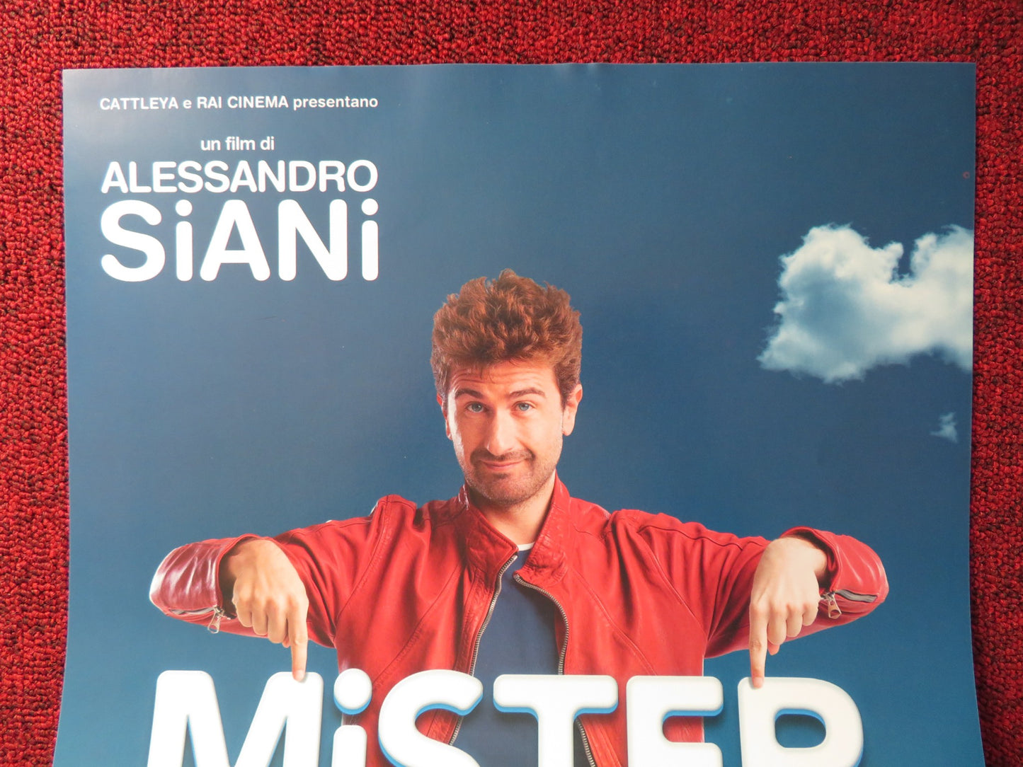 MISTER FELICITA ITALIAN LOCANDINA POSTER ALESSANDRO SIANI DIEGO ABATANTUONO 2017