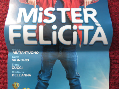 MISTER FELICITA ITALIAN LOCANDINA POSTER ALESSANDRO SIANI DIEGO ABATANTUONO 2017