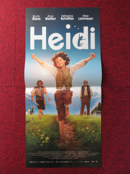 HEIDI ITALIAN LOCANDINA POSTER  BRUNO GANZ ANUK STEFFEN 2015